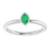 Natural Emerald | Marquise | 5 x 3mm | Lab-Grown Emerald | Marquise | 5 x 3mm