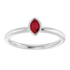 Natural Ruby | Marquise | 5 x 3mm | Lab-Grown Ruby | Marquise | 5 x 3mm