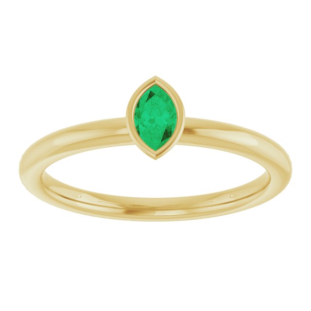 Lab-Grown Emerald | Marquise | 5 x 3mm