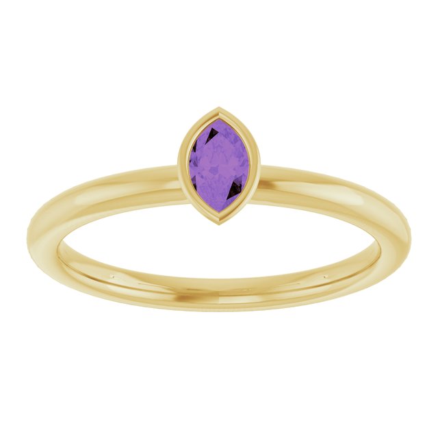 Natural Amethyst | Marquise | 5 x 3mm