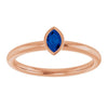 Lab-Grown Blue Sapphire | Marquise | 5 x 3mm | Natural Blue Sapphire | Marquise | 5 x 3mm