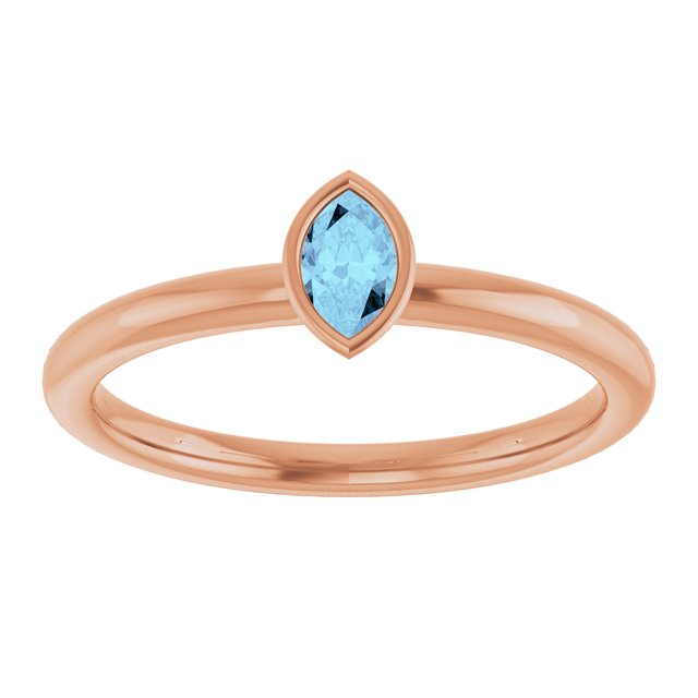 Natural Aquamarine | Marquise | 5 x 3mm