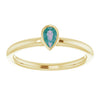 Lab-Grown Alexandrite | Pear | 5 x 3mm