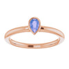 Natural Tanzanite | Pear | 5 x 3mm