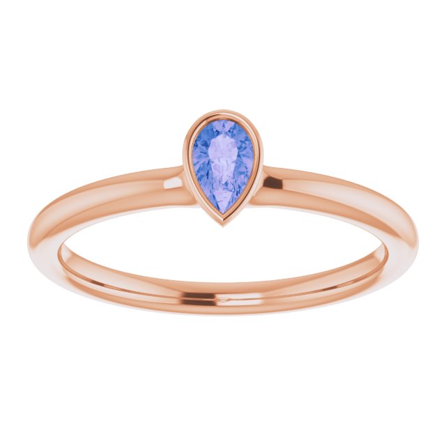 Natural Tanzanite | Pear | 5 x 3mm