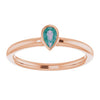 Lab-Grown Alexandrite | Pear | 5 x 3mm