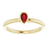 Natural Mozambique Garnet | Pear | 5 x 3mm