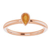 Natural Citrine | Pear | 5 x 3mm