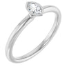 Natural White Sapphire | Marquise | 5 x 3mm