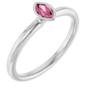 Natural Pink Tourmaline | Marquise | 5 x 3mm