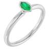 Natural Emerald | Marquise | 5 x 3mm | Lab-Grown Emerald | Marquise | 5 x 3mm