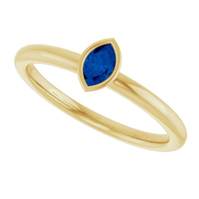 Natural Blue Sapphire | Marquise | 5 x 3mm
