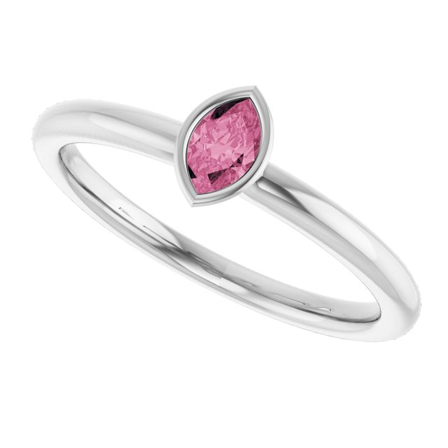 Natural Pink Tourmaline | Marquise | 5 x 3mm