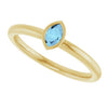 Natural Aquamarine | Marquise | 5 x 3mm