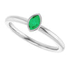 Lab-Grown Emerald | Marquise | 5 x 3mm