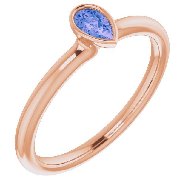 Natural Tanzanite | Pear | 5 x 3mm