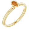 Natural Citrine | Pear | 5 x 3mm
