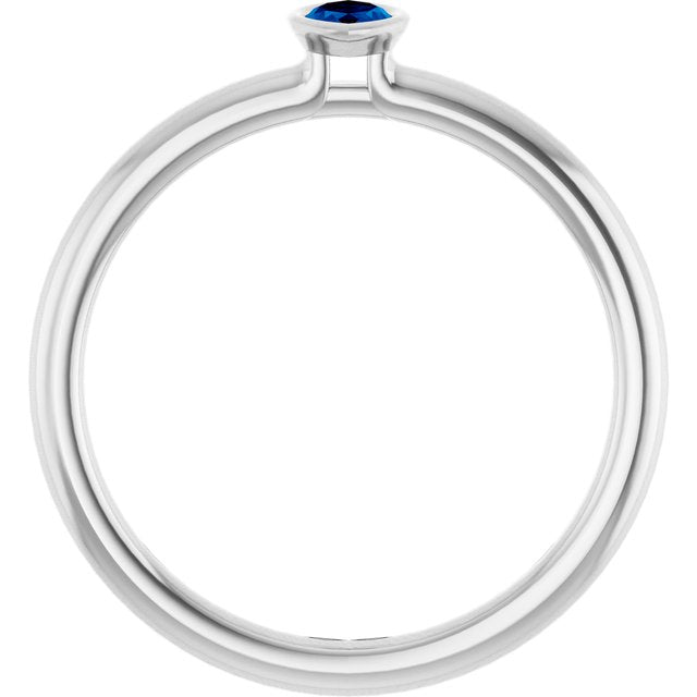 Lab-Grown Blue Sapphire | Marquise | 5 x 3mm | Natural Blue Sapphire | Marquise | 5 x 3mm