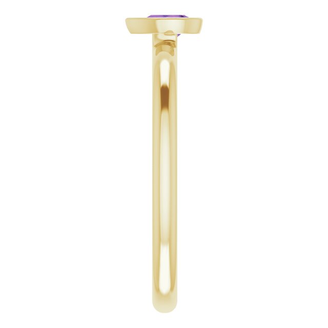 Natural Amethyst | Pear | 5 x 3mm