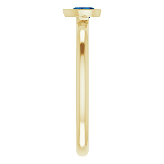 Natural Blue Sapphire | Pear | 5 x 3mm | Lab-Grown Blue Sapphire | Pear | 5 x 3mm