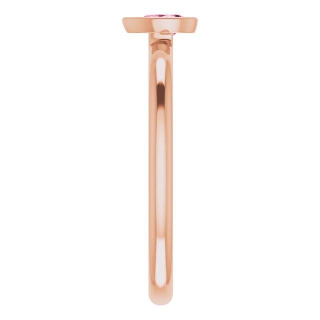 Natural Pink Tourmaline | Pear | 5 x 3mm