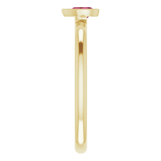Lab-Grown Ruby | Pear | 5 x 3mm | Natural Ruby | Pear | 5 x 3mm