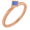 Natural Tanzanite | Square | 3 x 3mm