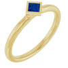 Natural Blue Sapphire | Square | 3 x 3mm | Lab-Grown Blue Sapphire | Square | 3 x 3mm