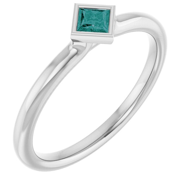 Lab-Grown Alexandrite | Square | 3 x 3mm
