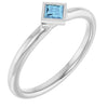 Natural Aquamarine | Square | 3 x 3mm