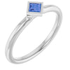Natural Tanzanite | Square | 3 x 3mm