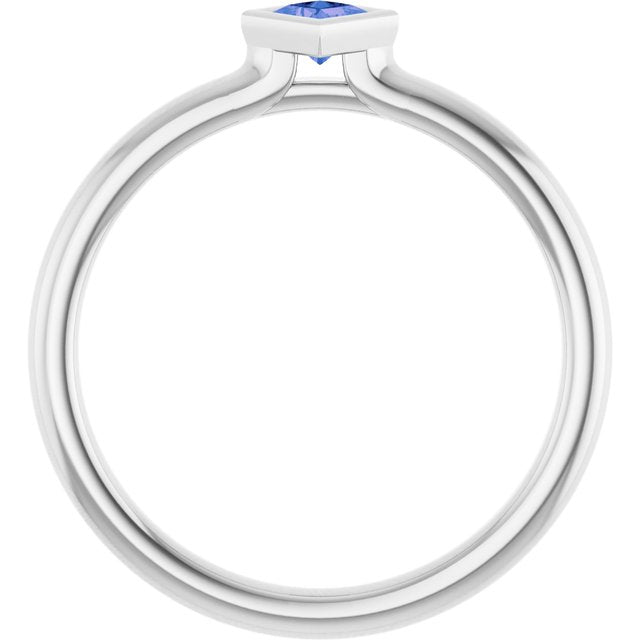 Natural Tanzanite | Square | 3 x 3mm