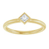 Natural White Sapphire | Square | 3 x 3mm