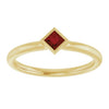 Natural Mozambique Garnet | Square | 3 x 3mm