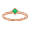 Lab-Grown Emerald | Square | 3 x 3mm | Natural Emerald | Square | 3 x 3mm