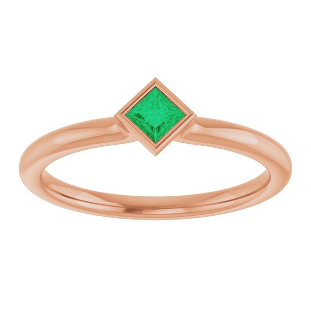 Lab-Grown Emerald | Square | 3 x 3mm | Natural Emerald | Square | 3 x 3mm