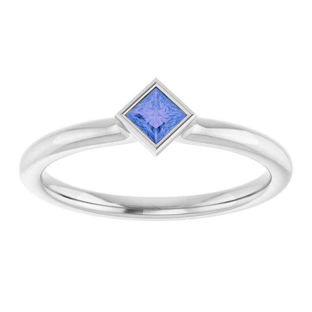 Natural Tanzanite | Square | 3 x 3mm