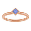 Natural Tanzanite | Square | 3 x 3mm