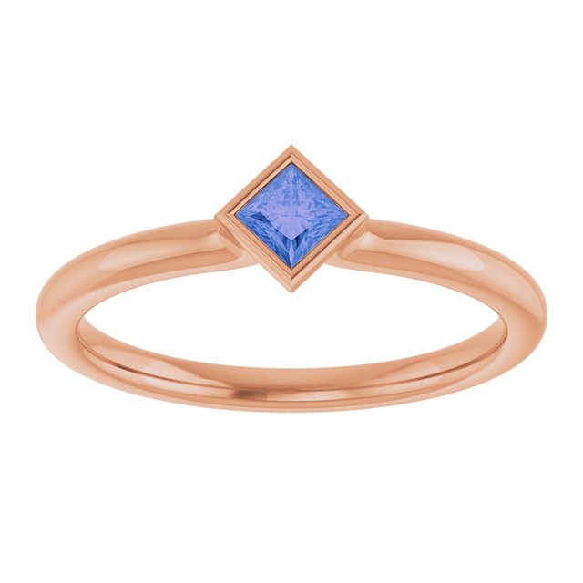 Natural Tanzanite | Square | 3 x 3mm