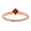 Lab-Grown Ruby | Square | 3 x 3mm | Natural Ruby | Square | 3 x 3mm