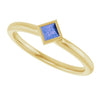 Natural Tanzanite | Square | 3 x 3mm