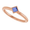 Natural Tanzanite | Square | 3 x 3mm