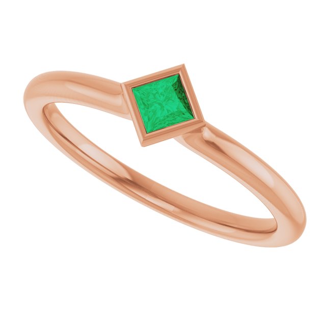 Natural Emerald | Square | 3 x 3mm