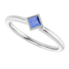 Natural Tanzanite | Square | 3 x 3mm