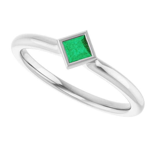 Natural Emerald | Square | 3 x 3mm