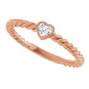 Natural Diamond | Heart | 3.5 x 3.2mm