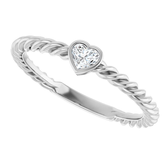 Natural Diamond | Heart | 3.5 x 3.2mm