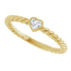 Natural Diamond | Heart | 3.5 x 3.2mm
