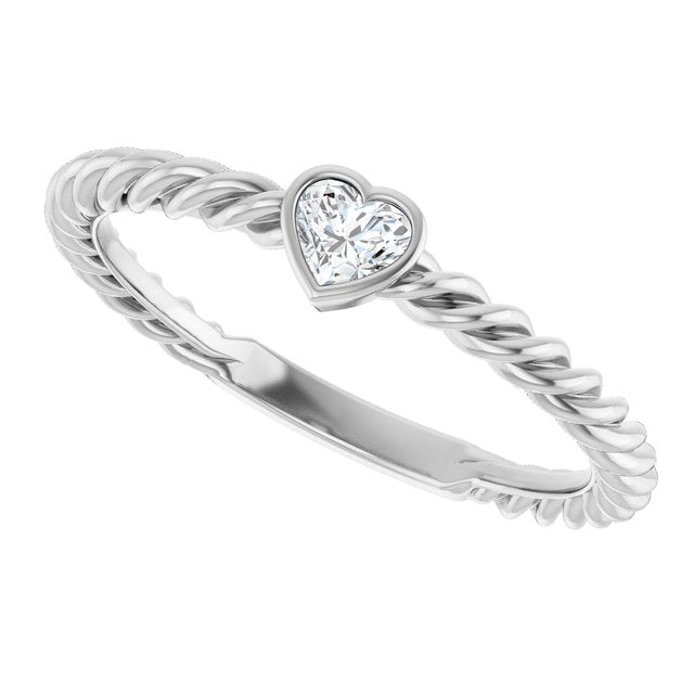 Natural Diamond | Heart | 3.5 x 3.2mm
