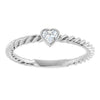 Natural Diamond | Heart | 3.5 x 3.2mm